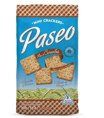 GALLETITAS PASEO MIX CEREALES  X 250GRS